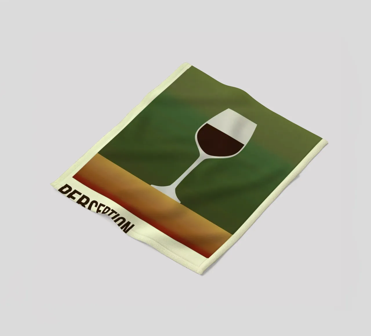 Perception Red coperta in pile da Trabolt Design