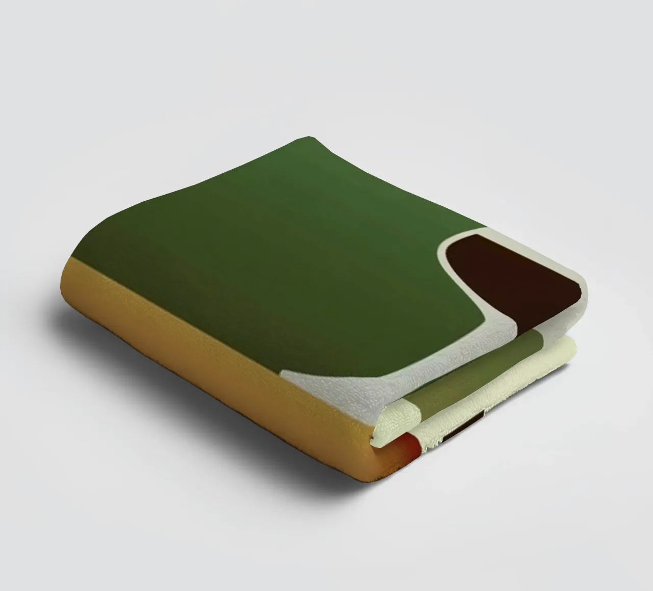 Perception Red badhanddoek van Trabolt Design