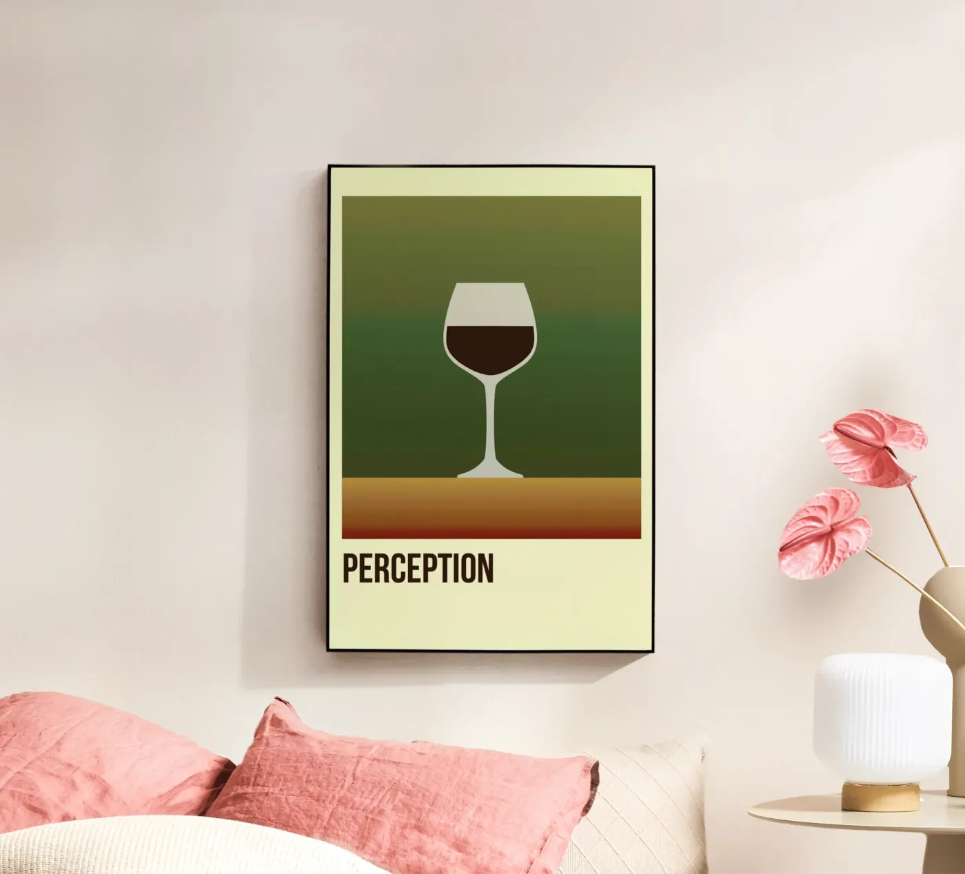 Perception Red plexiglas de Trabolt Design