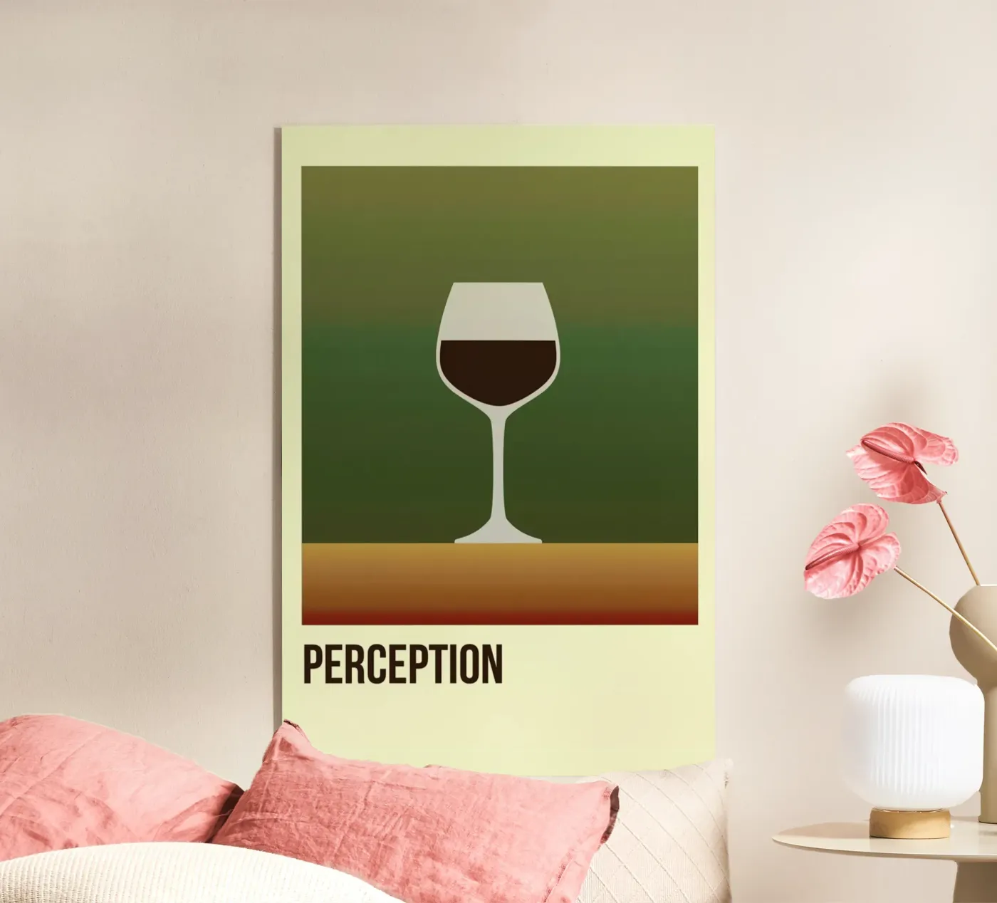 Perception Red plexiglas de Trabolt Design