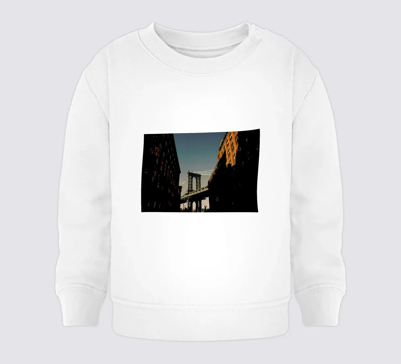 Brooklyn Bridge felpa neonato da Philipp Reinhard