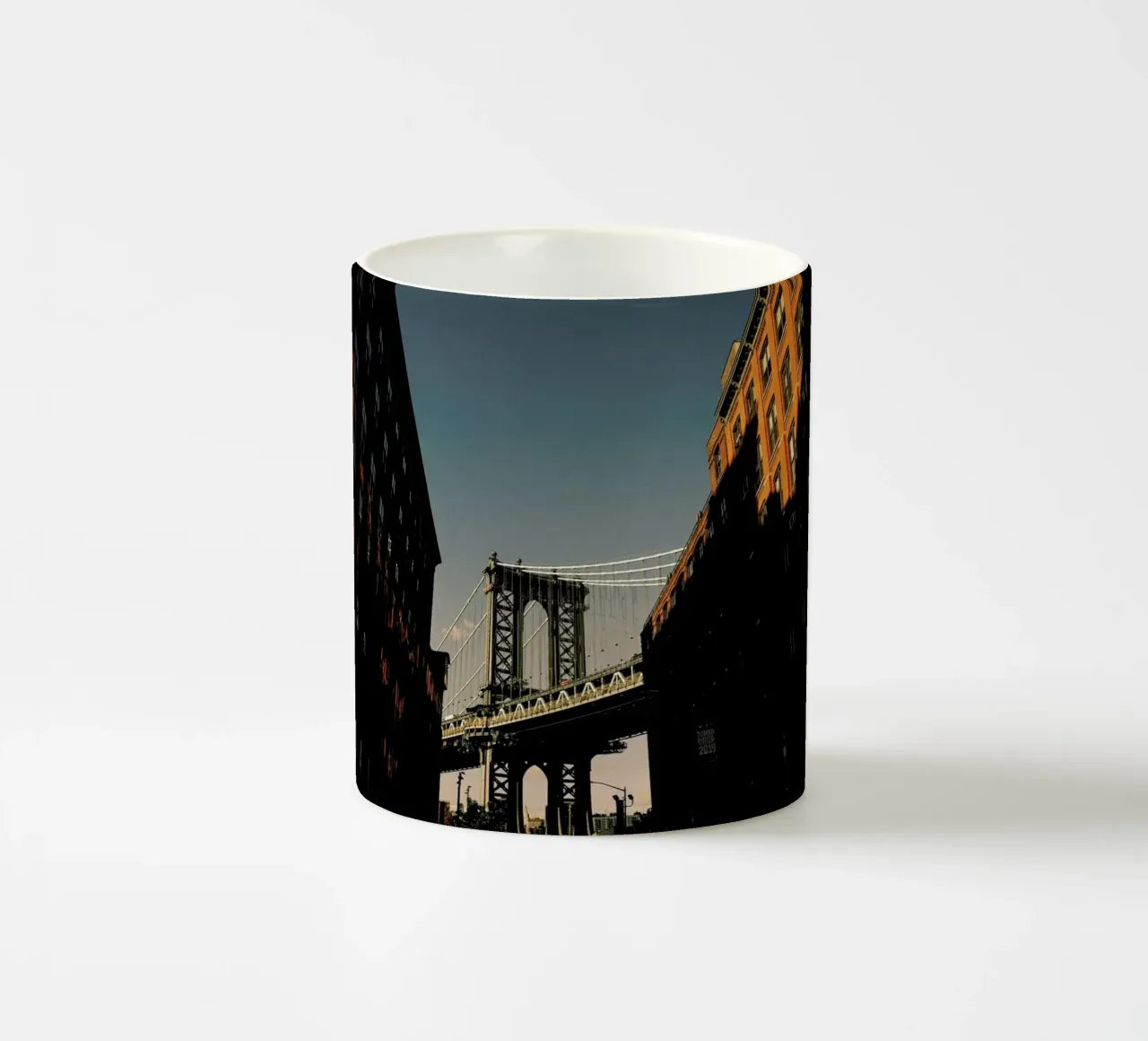 Brooklyn Bridge tazza in ceramica da Philipp Reinhard