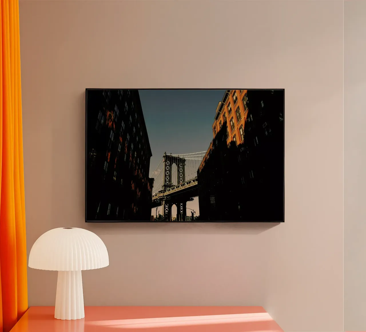 Brooklyn Bridge plexiglass da Philipp Reinhard