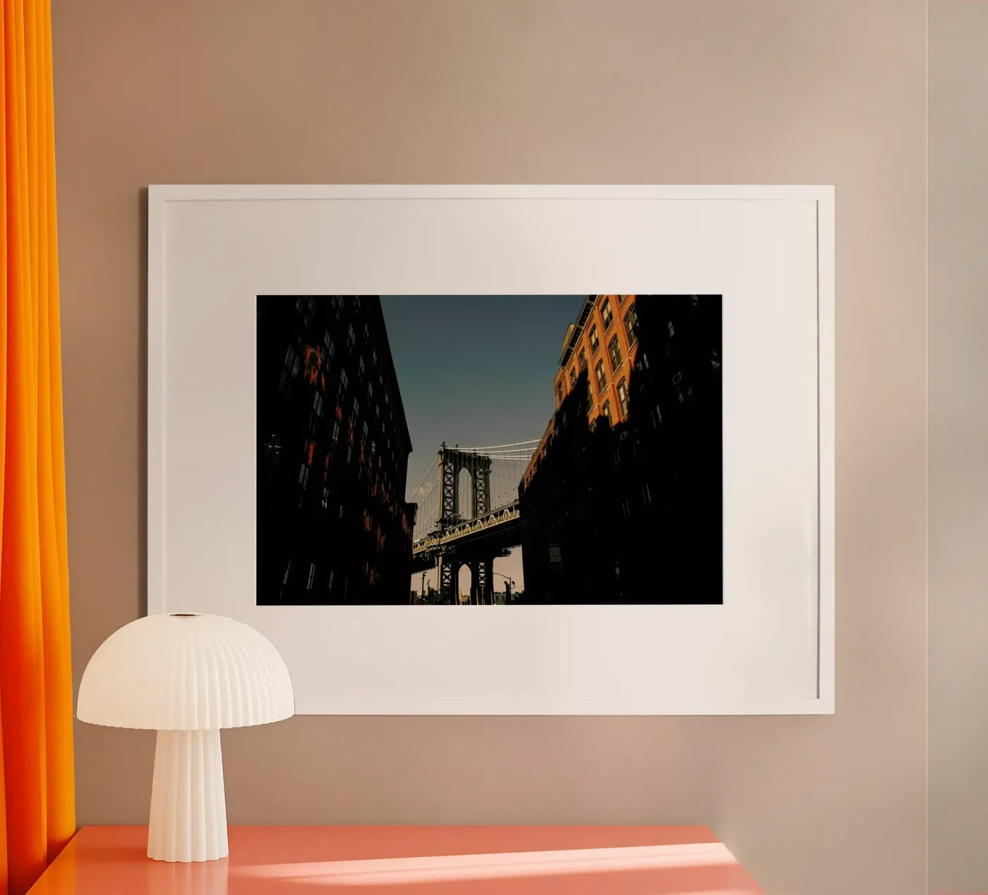Brooklyn Bridge poster by Philipp Reinhard