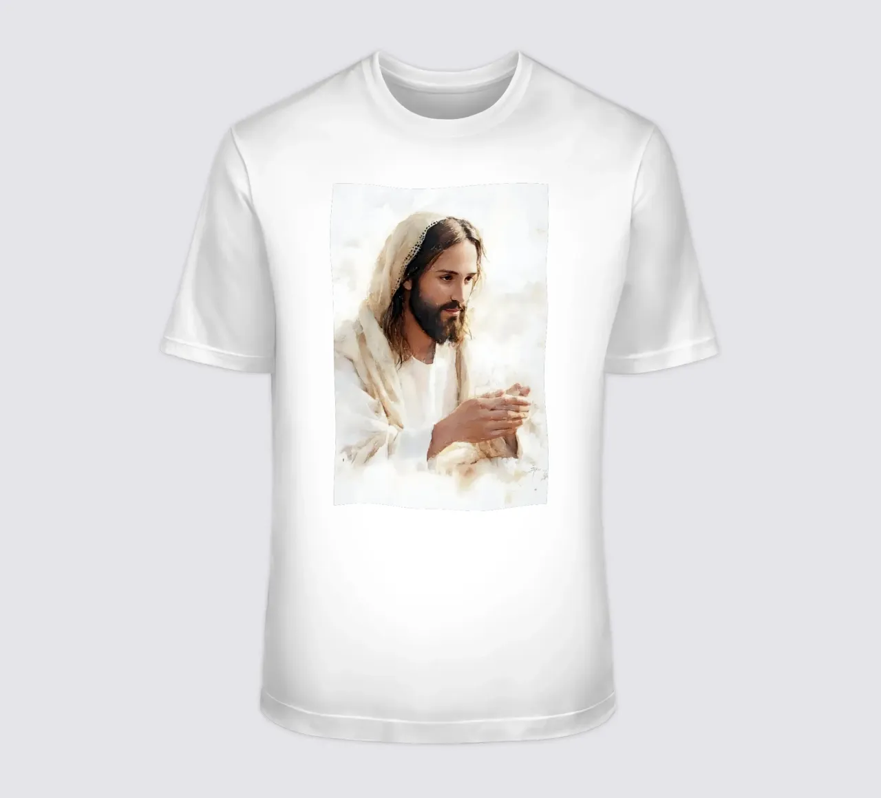 Jesus serene t-shirt da LisaArtes