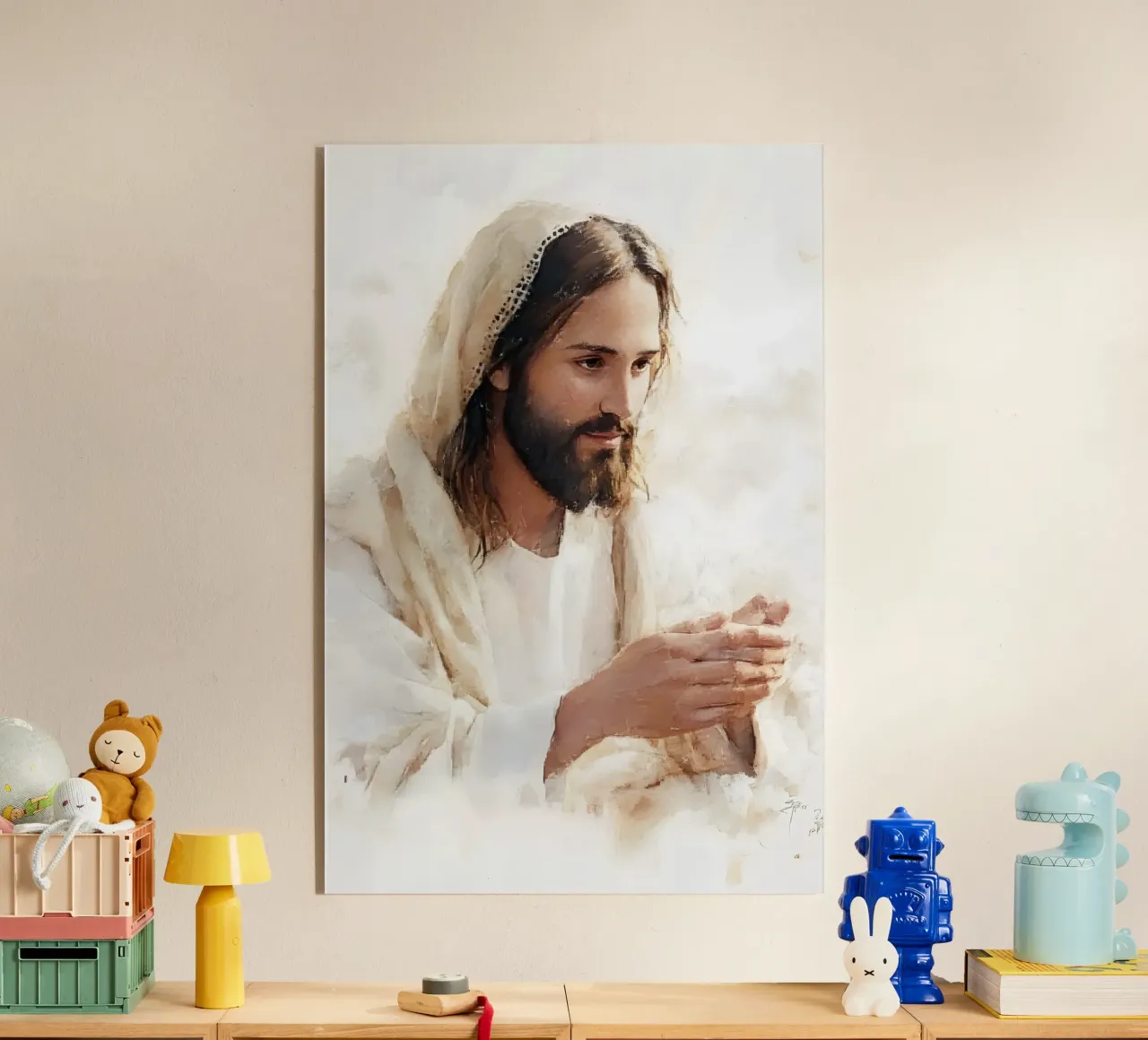 Jesus serene plexiglass da LisaArtes