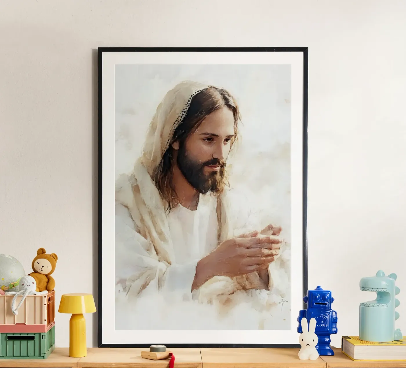 Jesus serene poster da LisaArtes