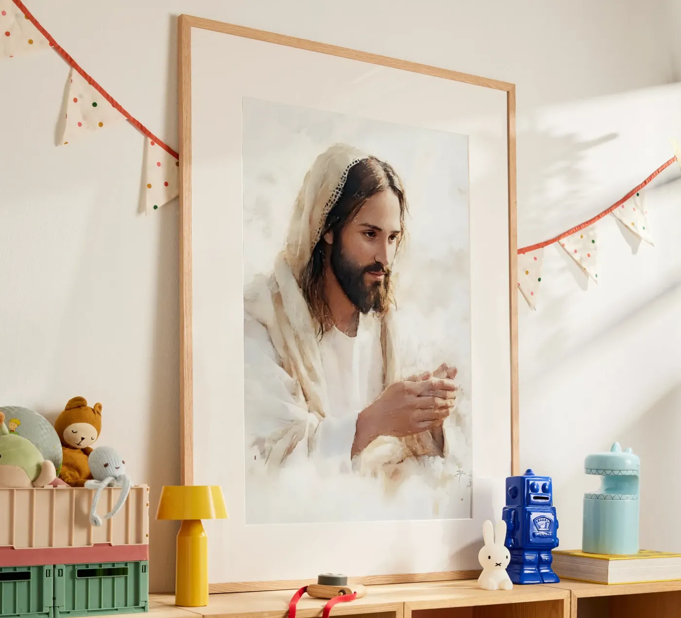Jesus serene poster da LisaArtes