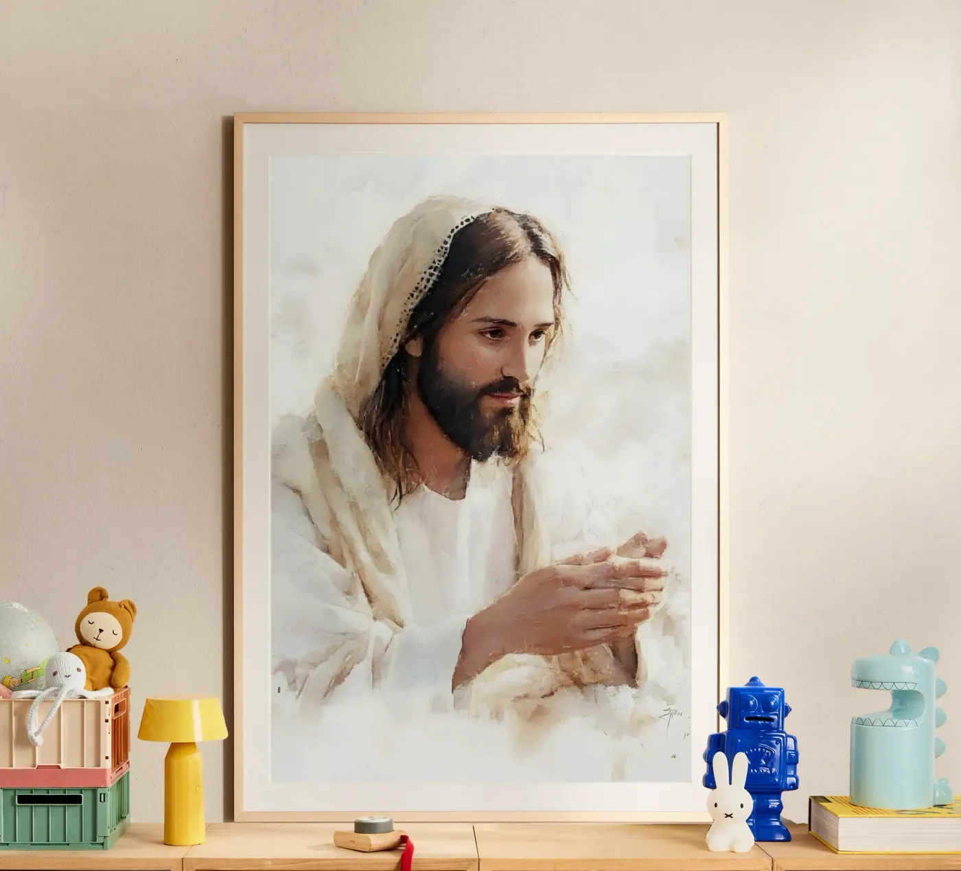 Jesus serene poster da LisaArtes