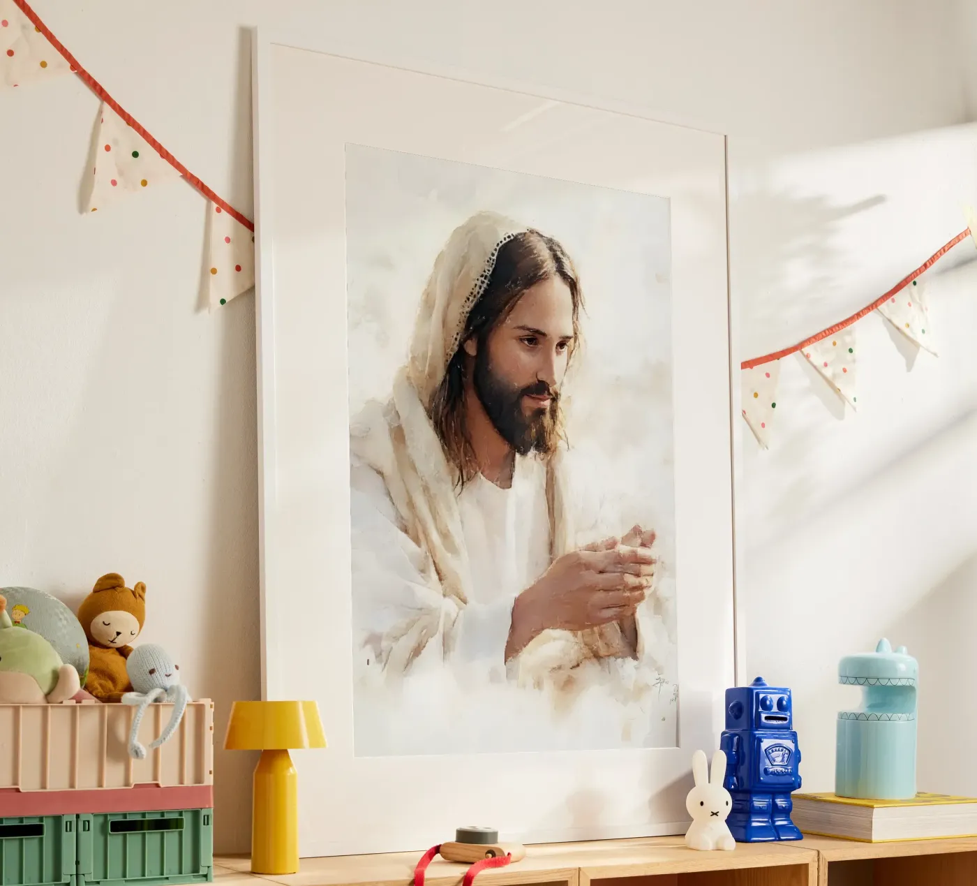 Jesus serene poster da LisaArtes