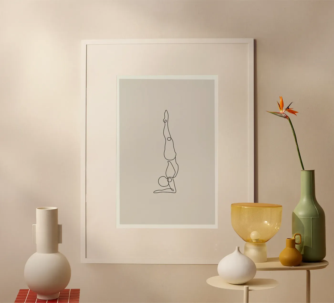 Forarm Stand poster by Klaus with K