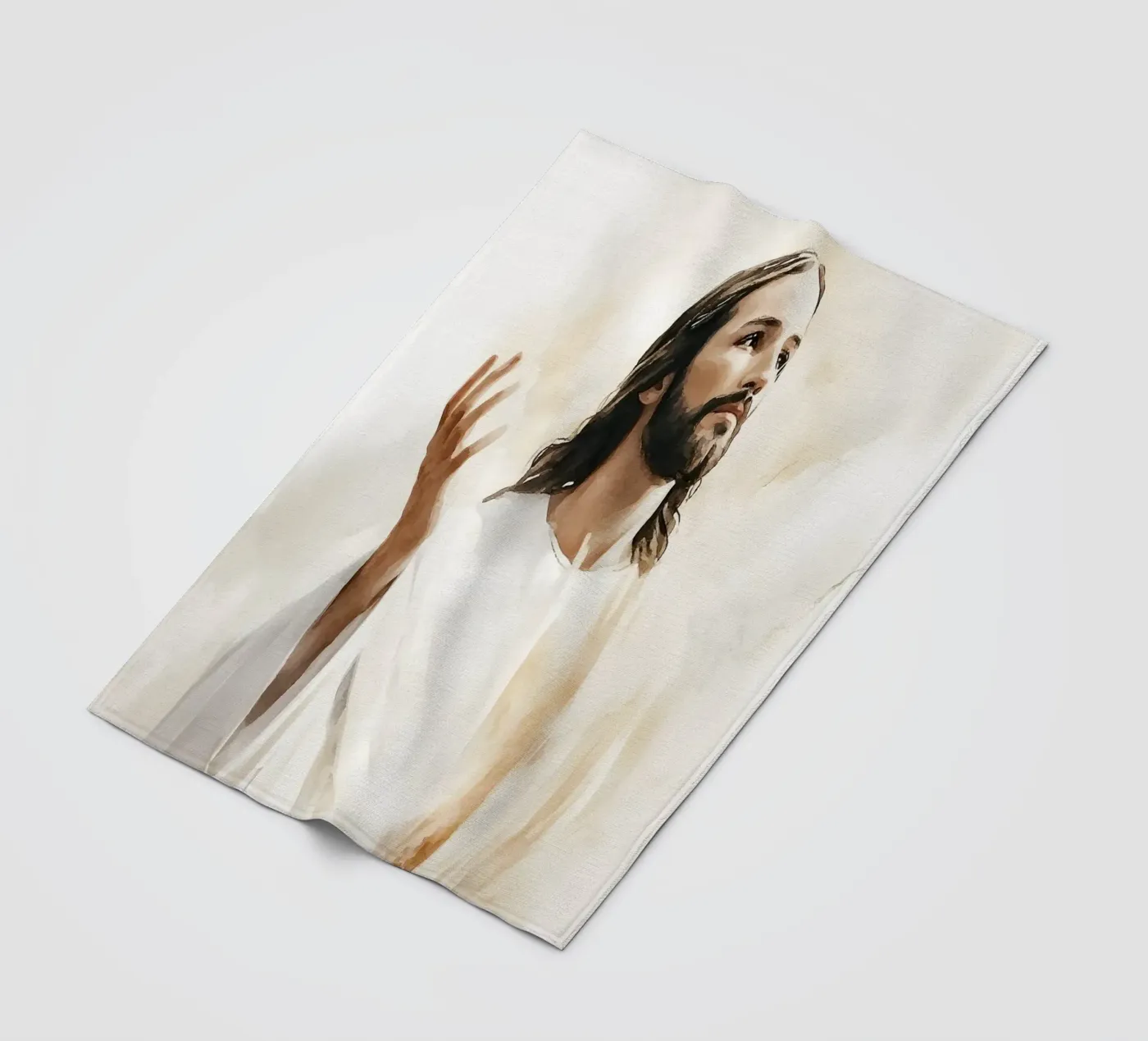 Jesus Fleecedecke von LisaArtes