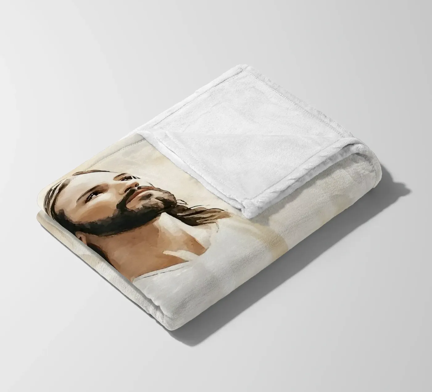 Jesus Fleecedecke von LisaArtes