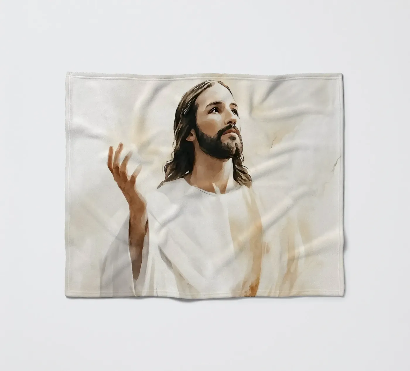 Jesus Fleecedecke von LisaArtes