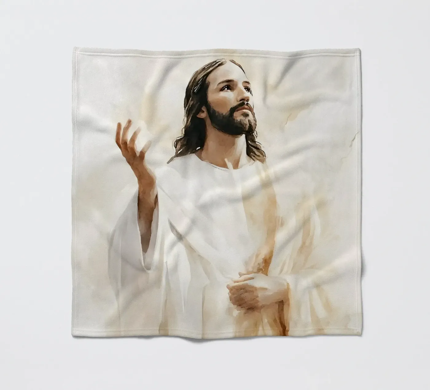 Jesus Fleecedecke von LisaArtes