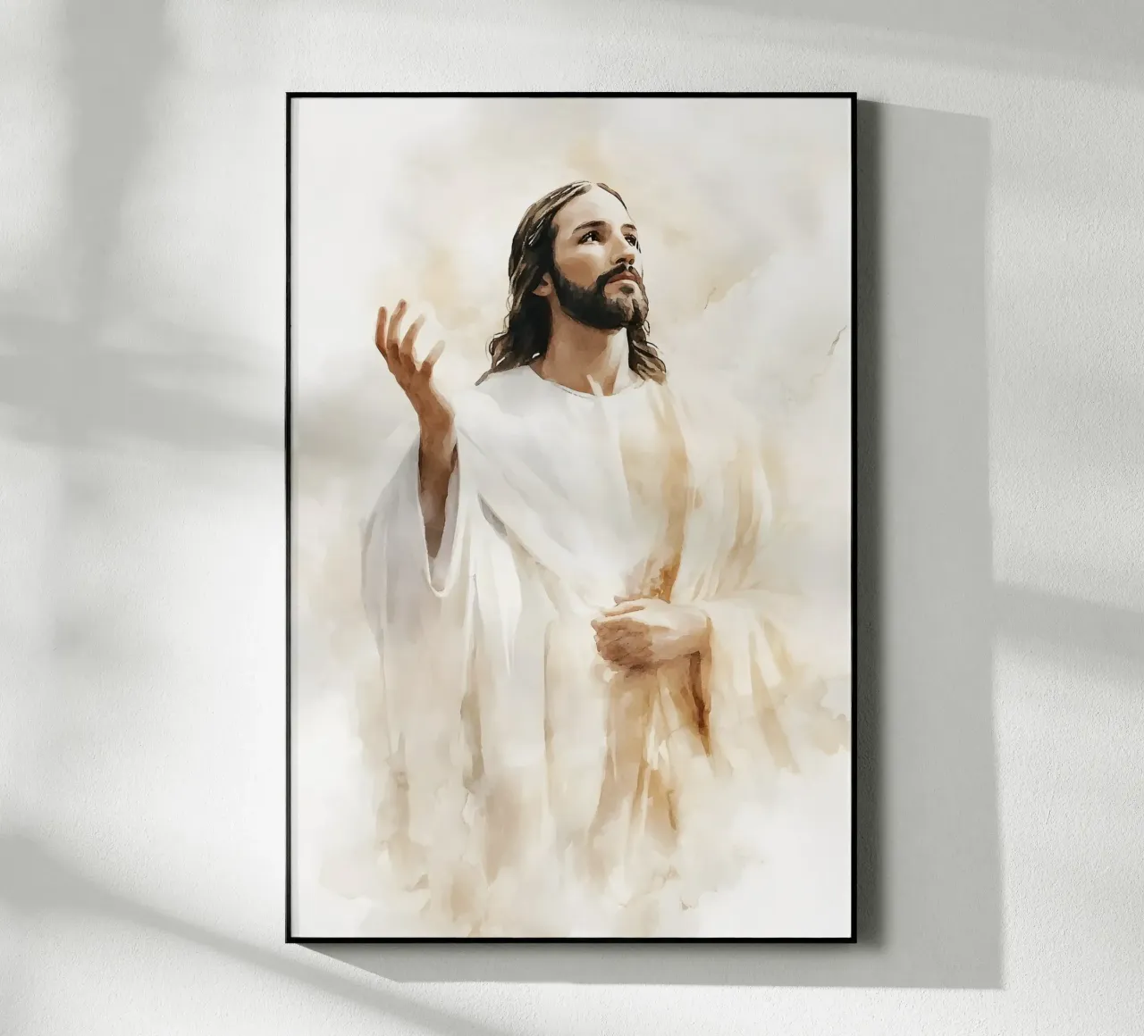 Jesus acrylic glass by LisaArtes