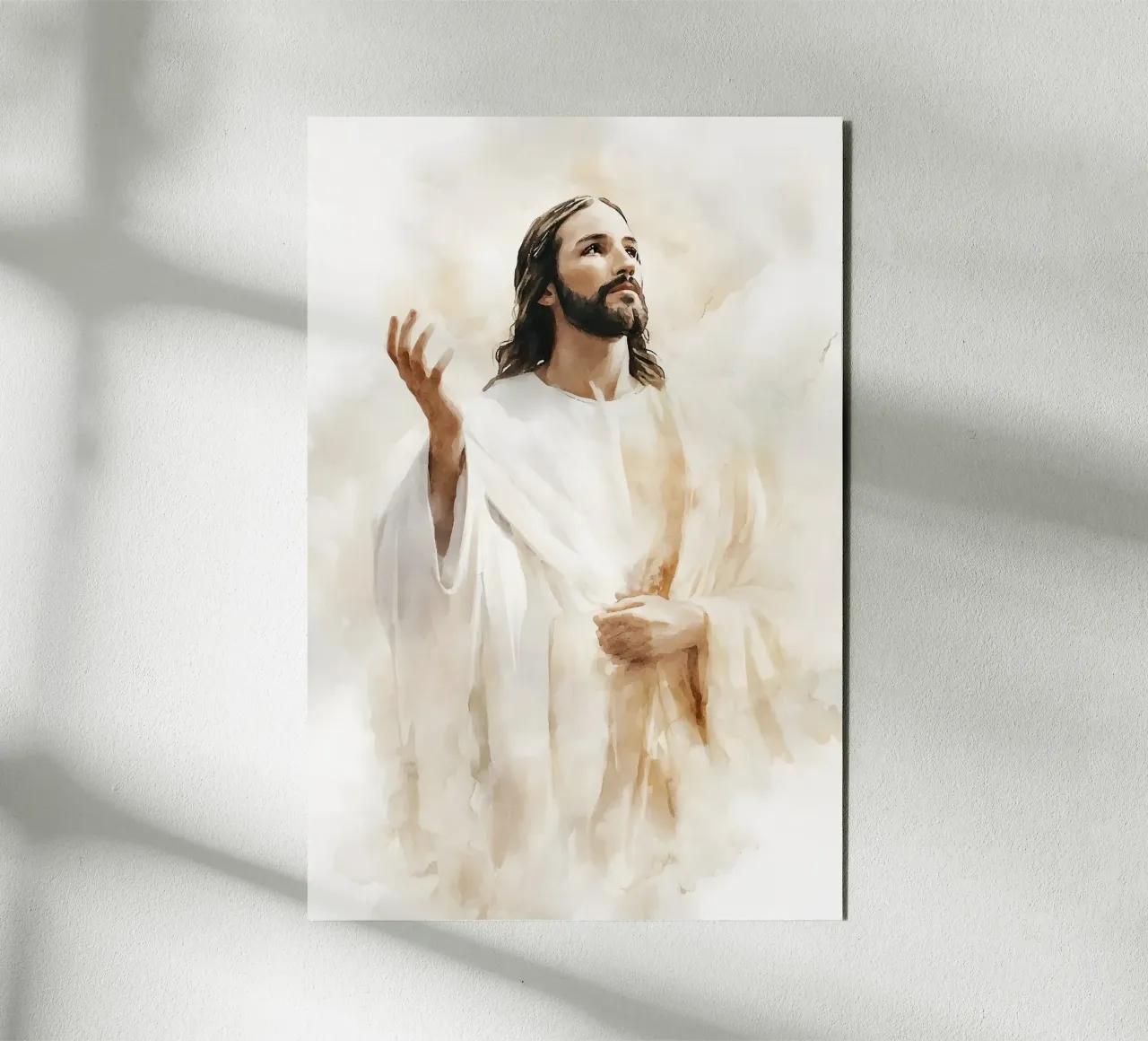 Jesus alluminio dibond da LisaArtes