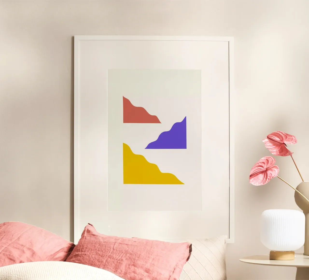 Escada poster con telaio in plastica da Galaxy Eyes