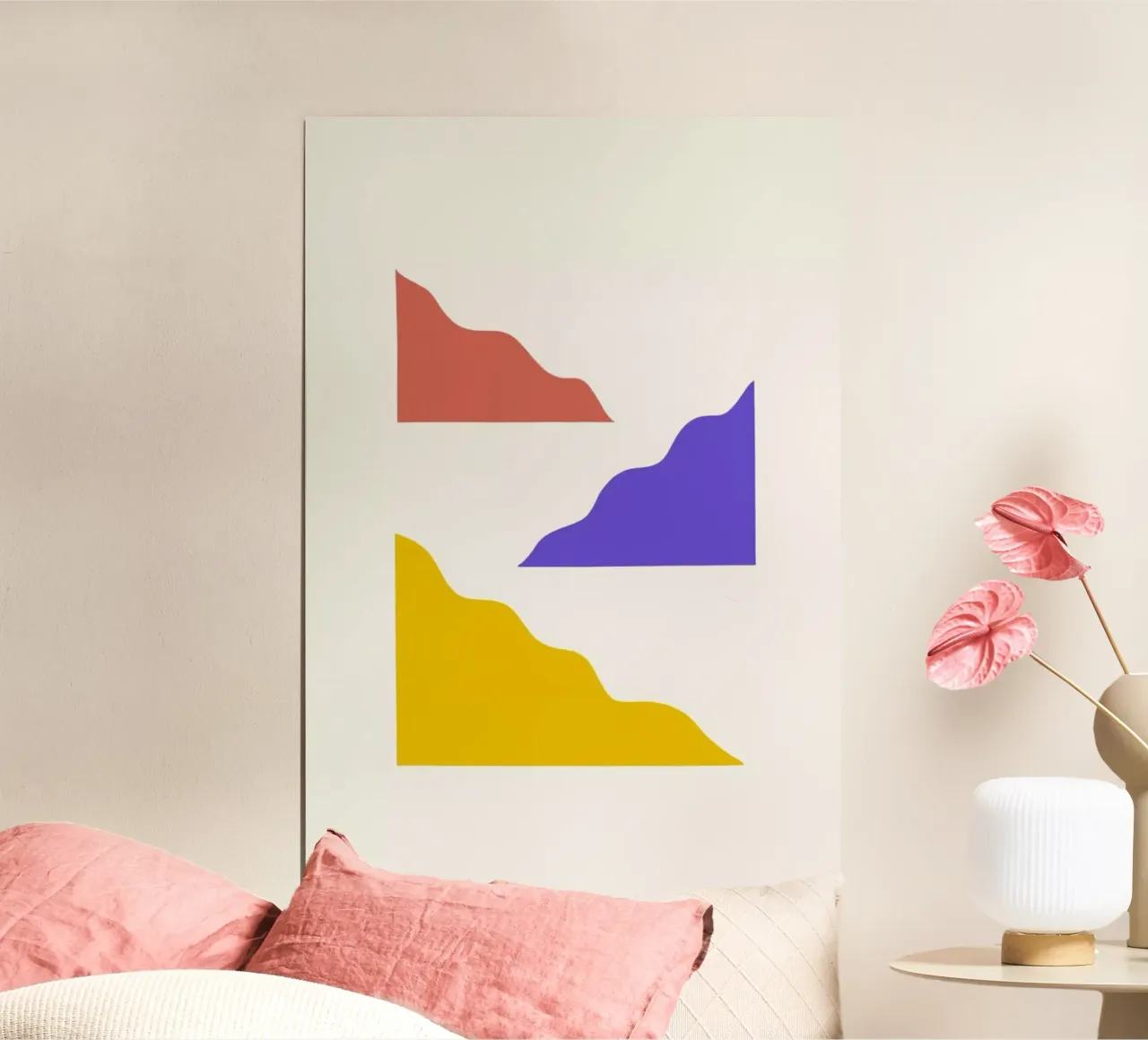 Escada poster con telaio in plastica da Galaxy Eyes