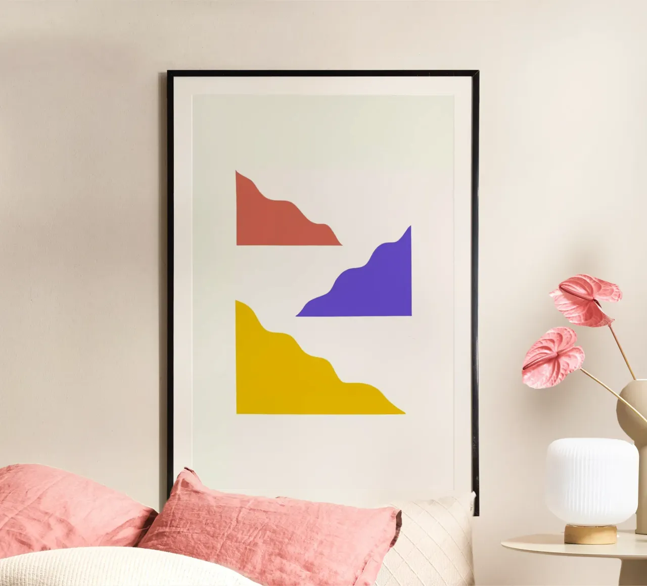Escada poster con telaio in plastica da Galaxy Eyes