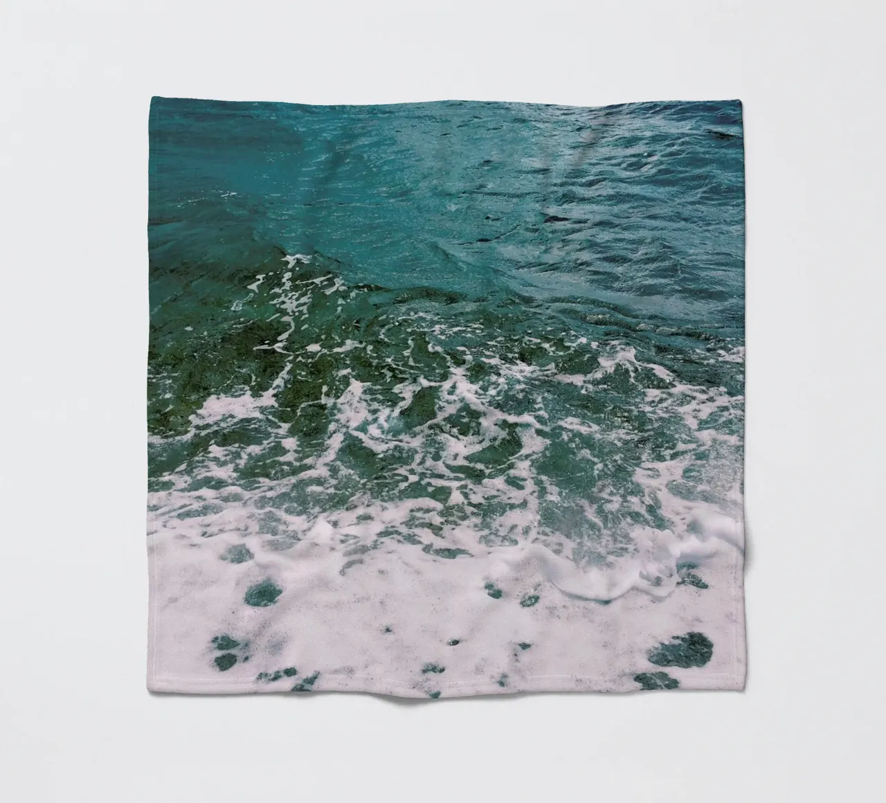 Deep Blue Sea fleece blanket by Cassia Beck Photography
