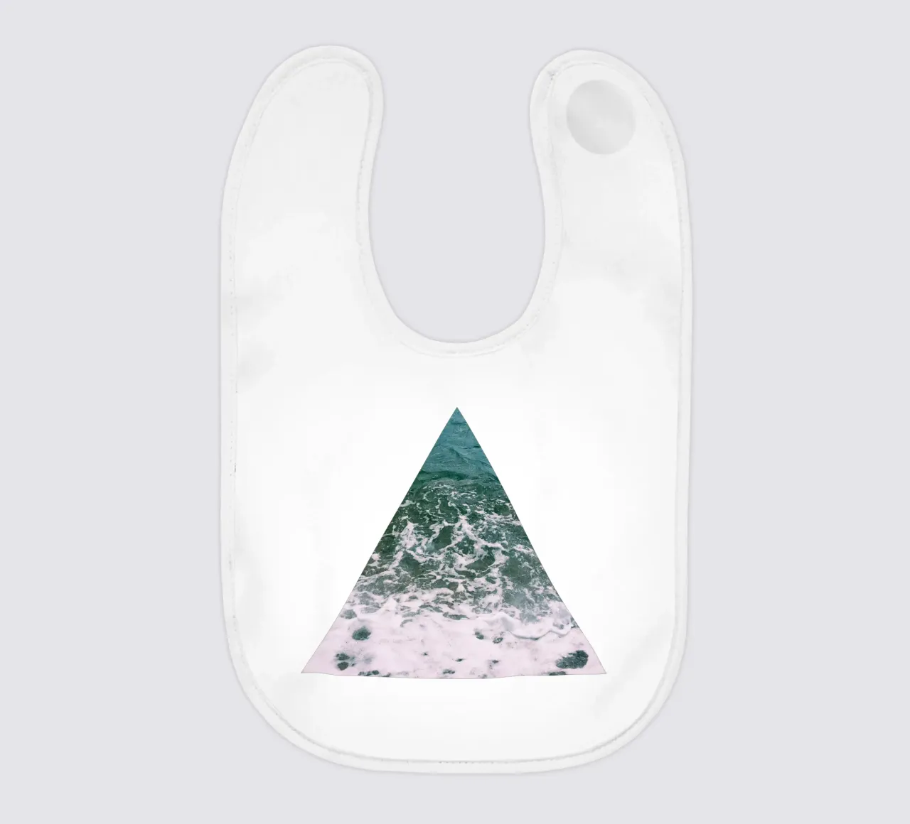 Mare blu profondo bavaglino da Cassia Beck Photography