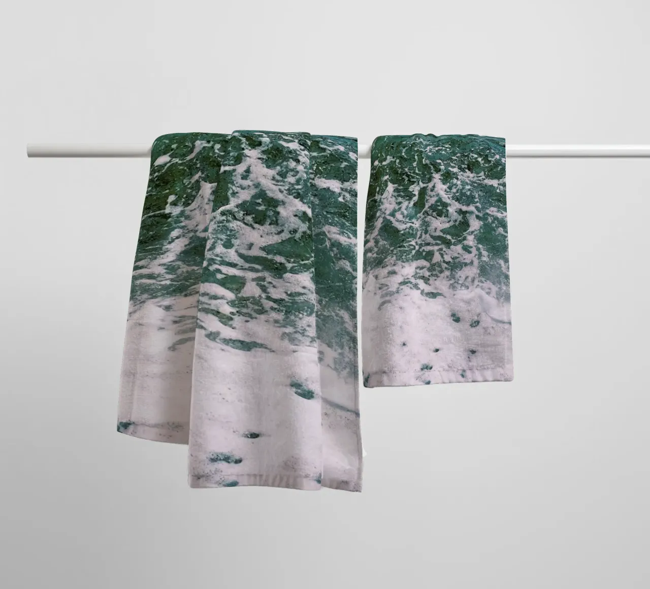 Deep Blue Sea towel by Cassia Beck Photography