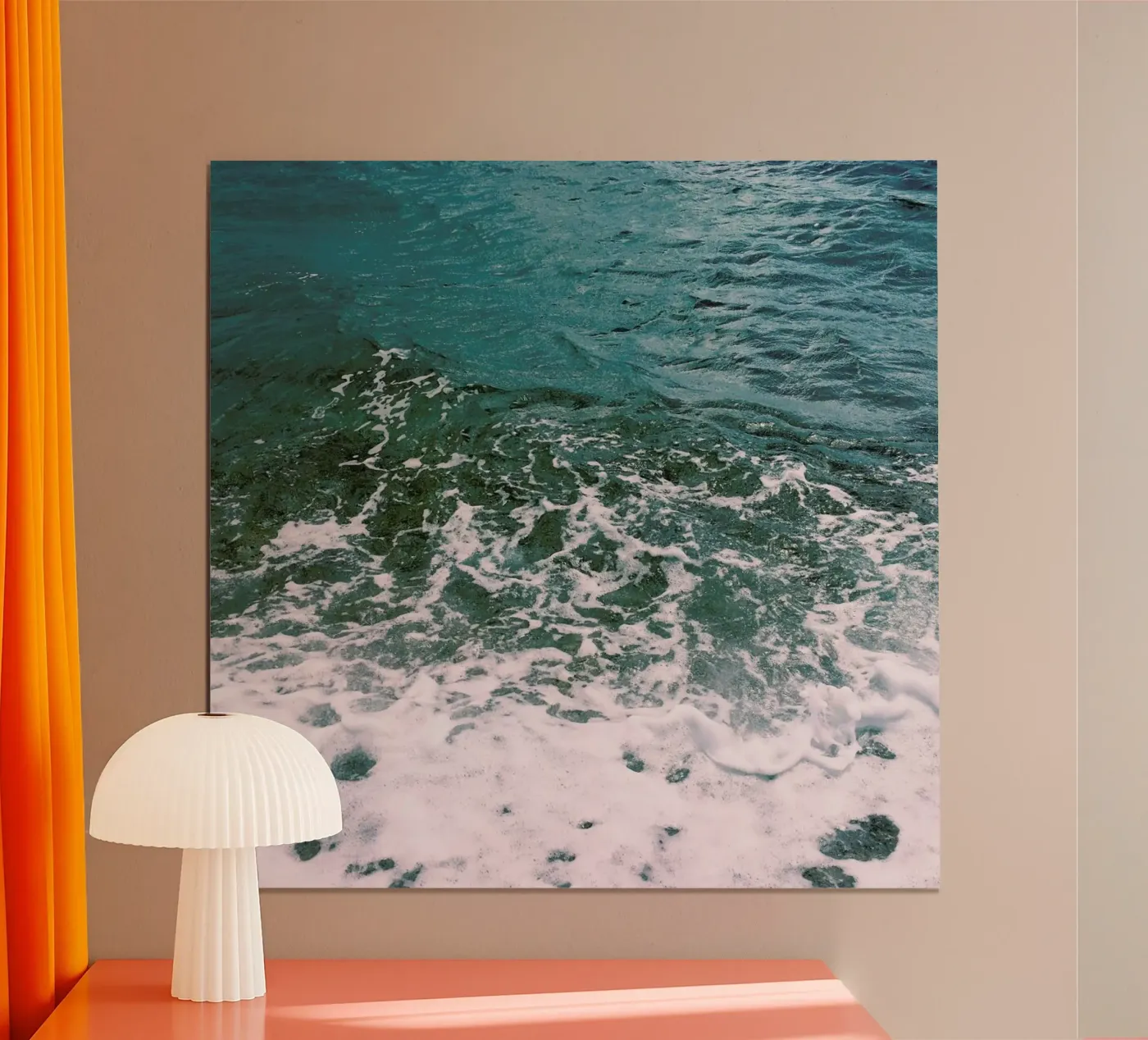 Mare blu profondo poster da Cassia Beck Photography