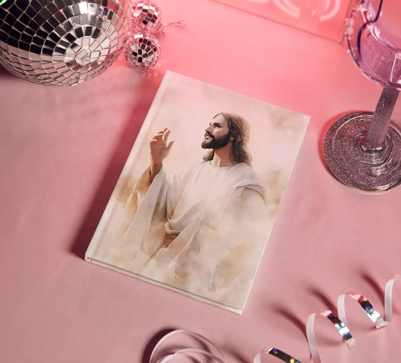 Jesus seren notebook by LisaArtes