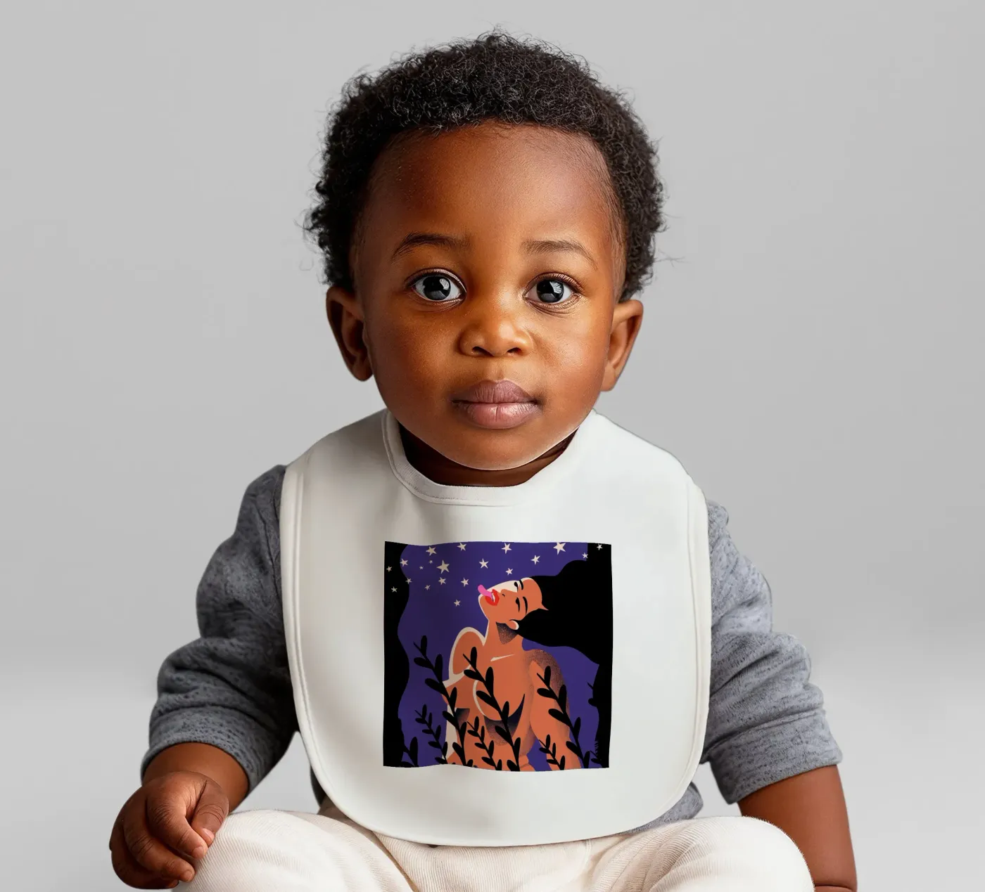 Stardust Babylätzchen von Kika illu