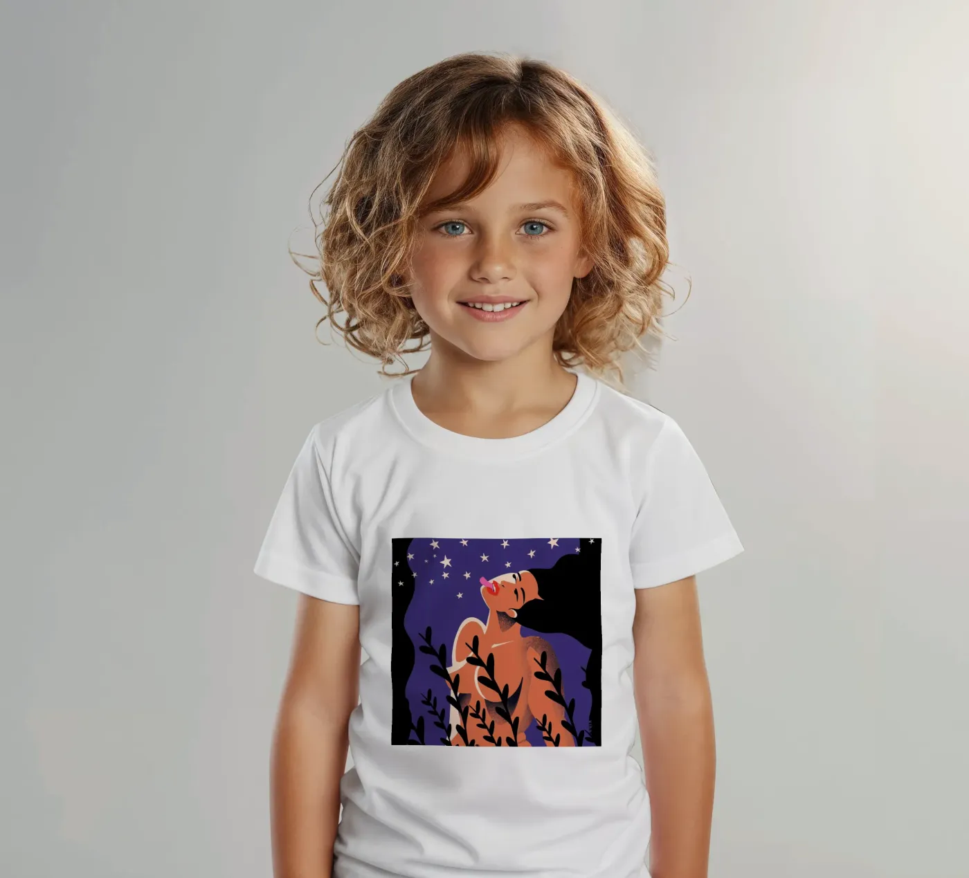 Stardust t-shirt bambini da Kika illu