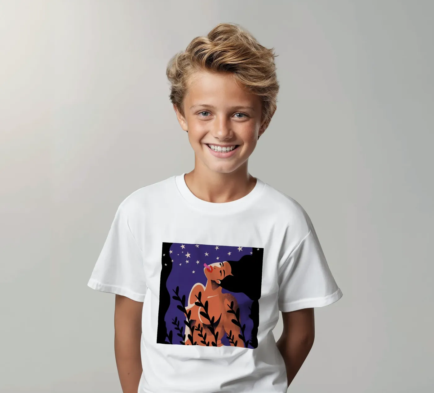 Stardust t-shirt bambini da Kika illu
