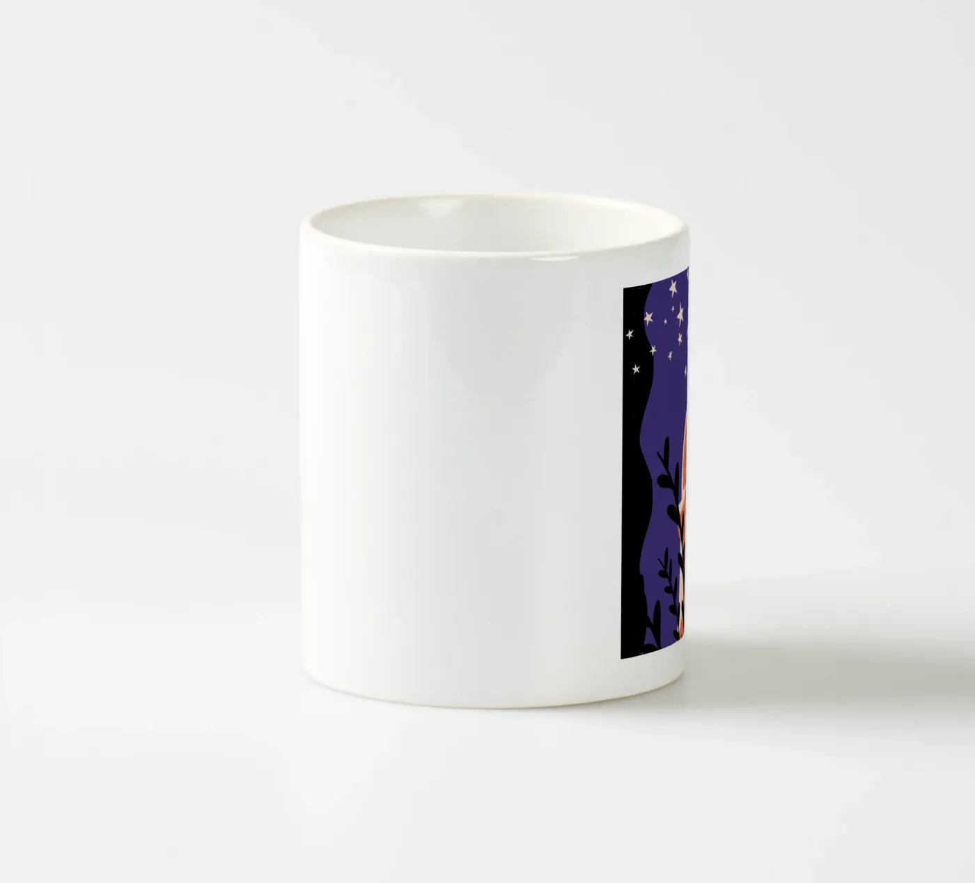 Stardust ceramic mug by Kika illu