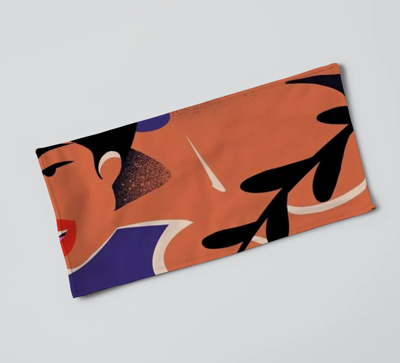 Stardust towel by Kika illu