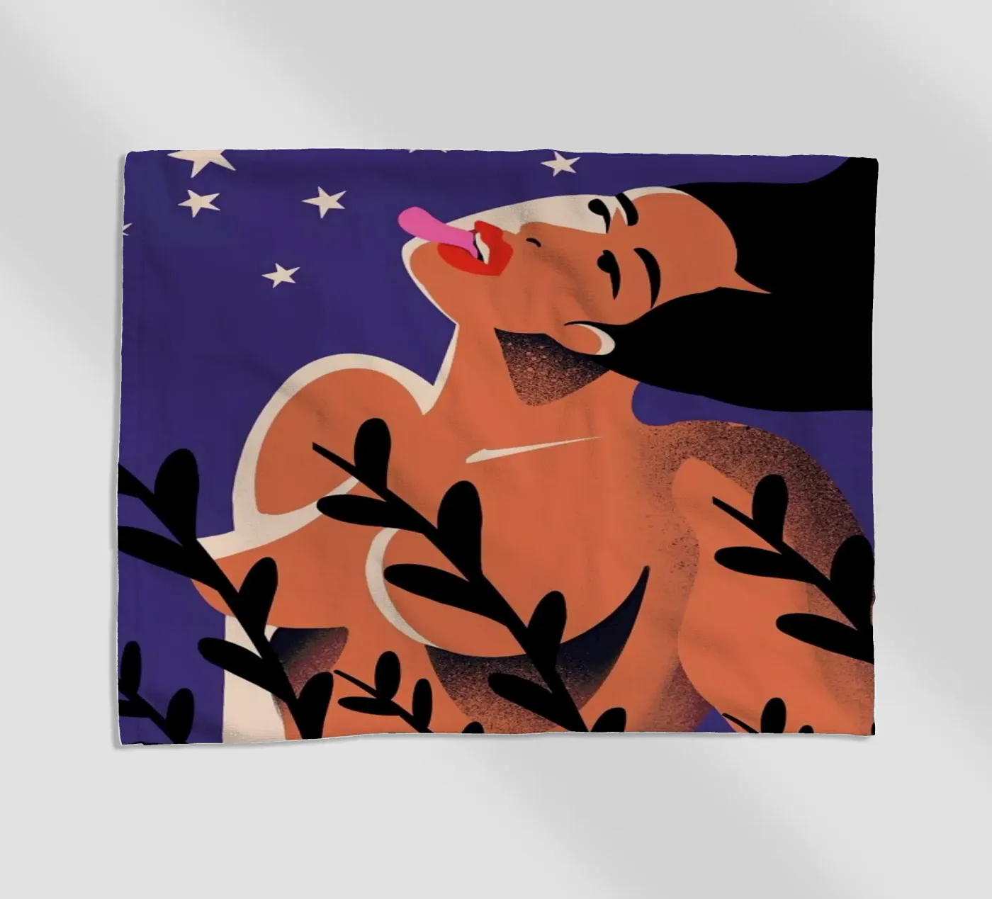 Stardust strandhanddoek van Kika illu