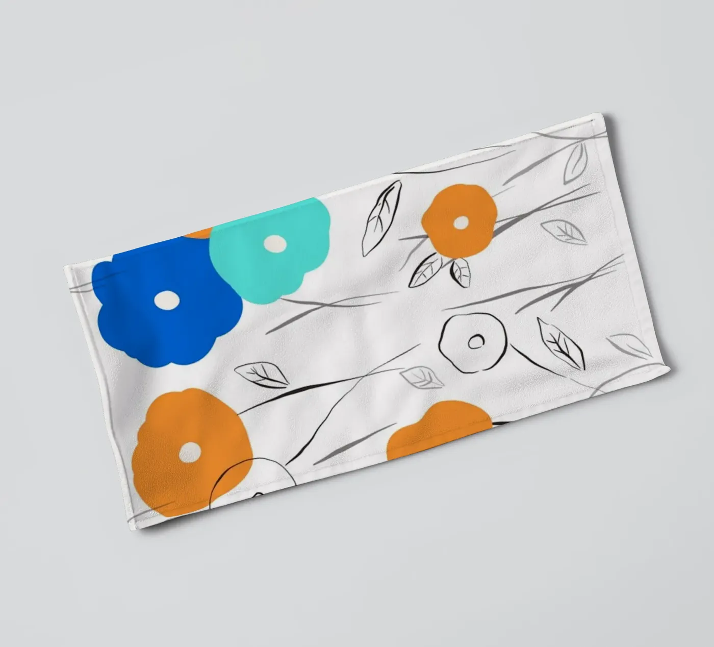 Spring is Back badhanddoek van Studio Wida
