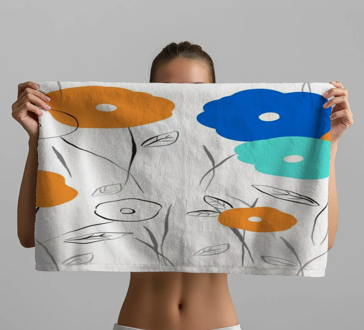 Spring is Back badhanddoek van Studio Wida