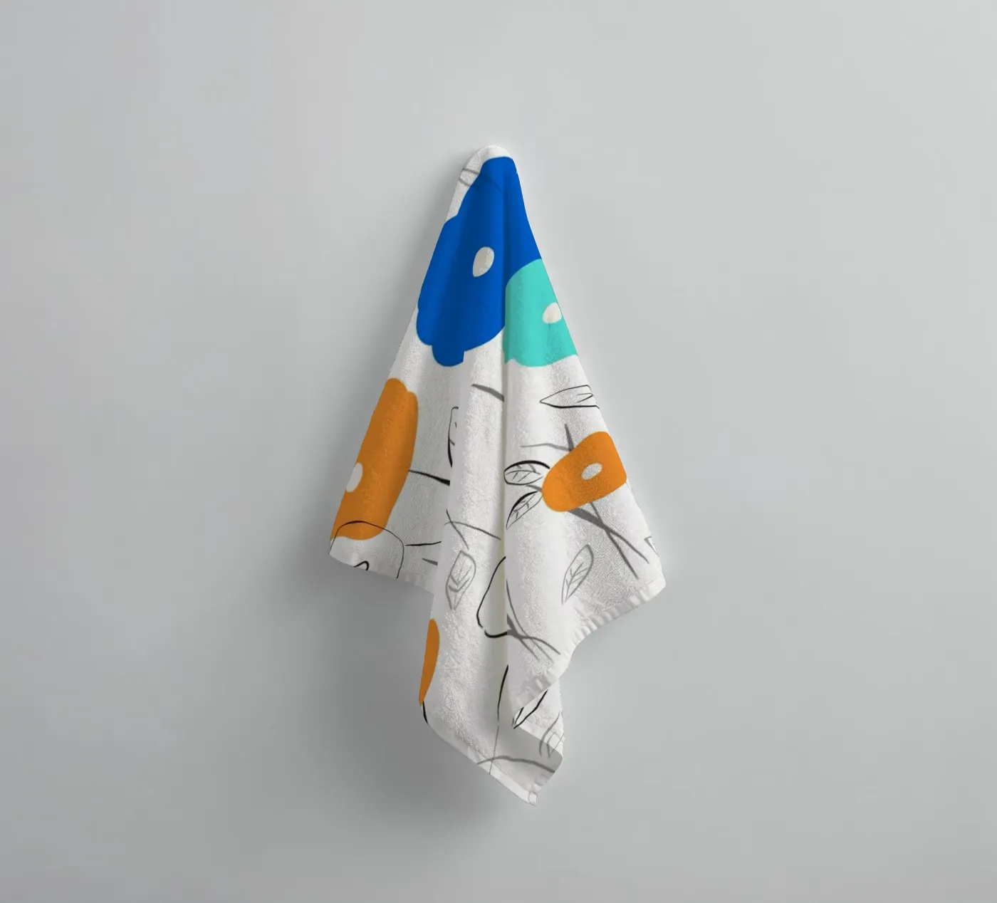 Spring is Back badhanddoek van Studio Wida