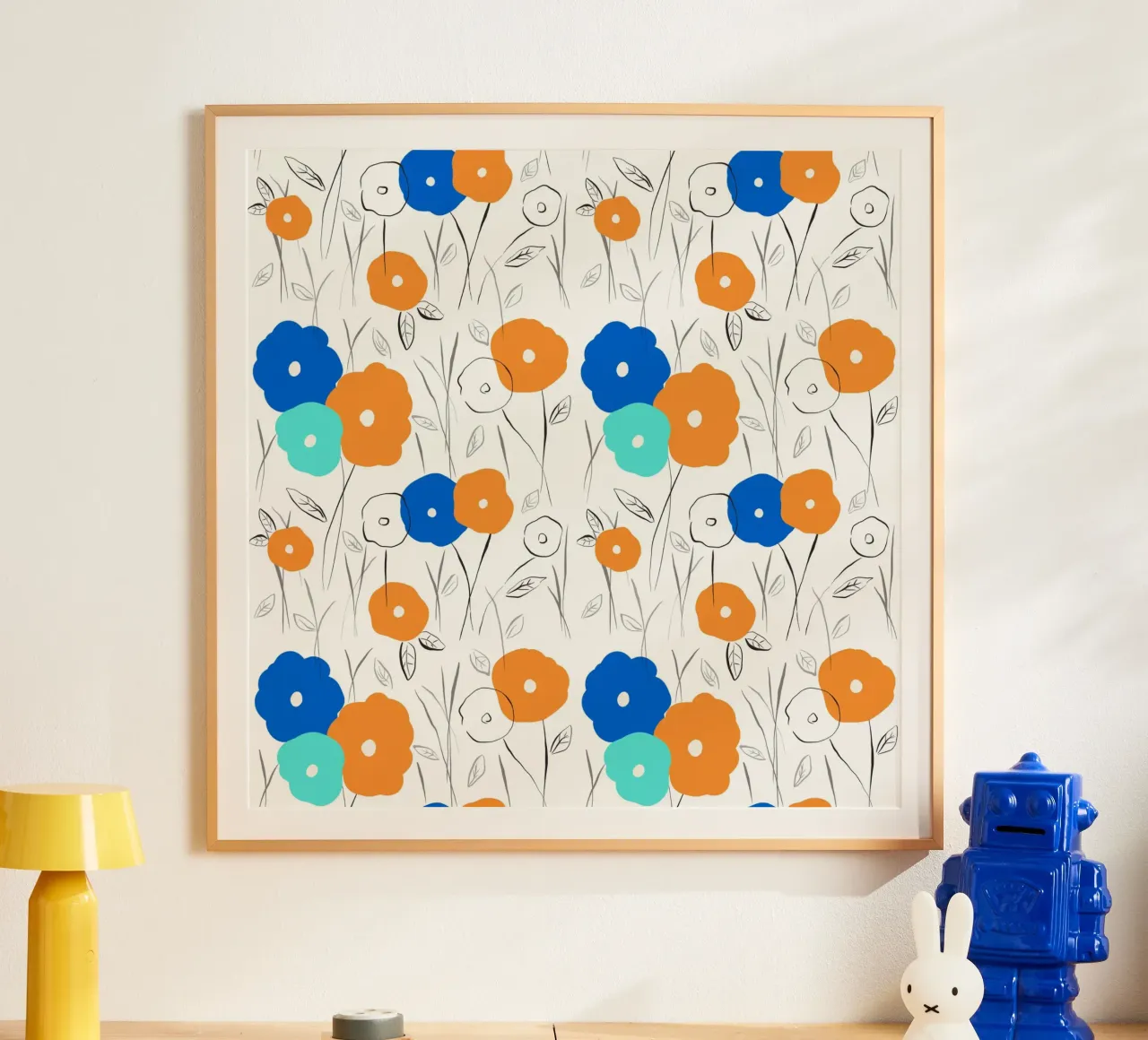 Spring is Back poster van Studio Wida