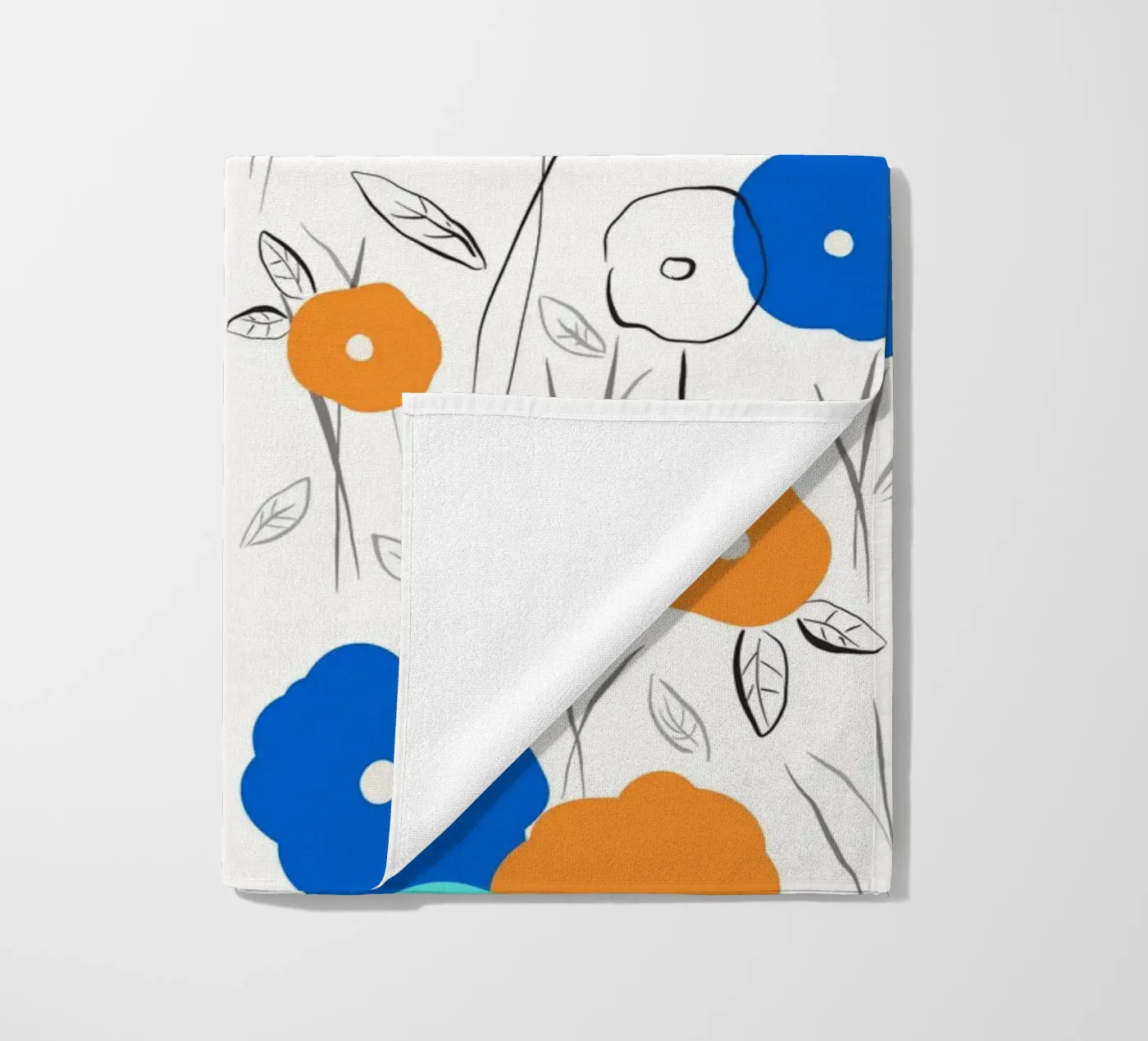 Spring is Back strandhanddoek van Studio Wida