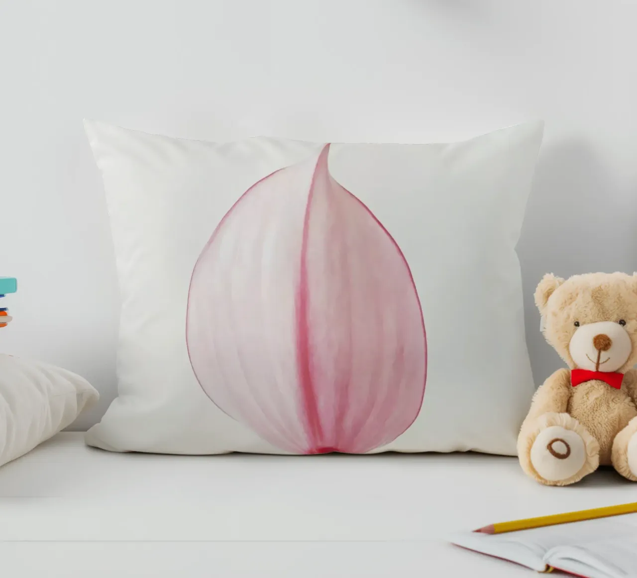 Pink Calla Lily II cuscino da Cassia Beck Photography