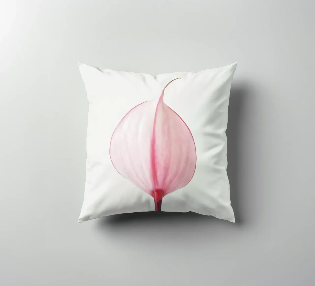 Pink Calla Lily II cuscino da Cassia Beck Photography