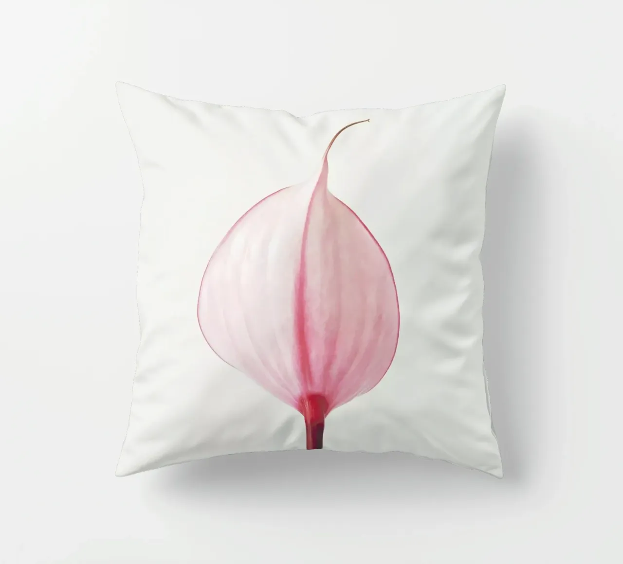 Pink Calla Lily II cuscino da Cassia Beck Photography