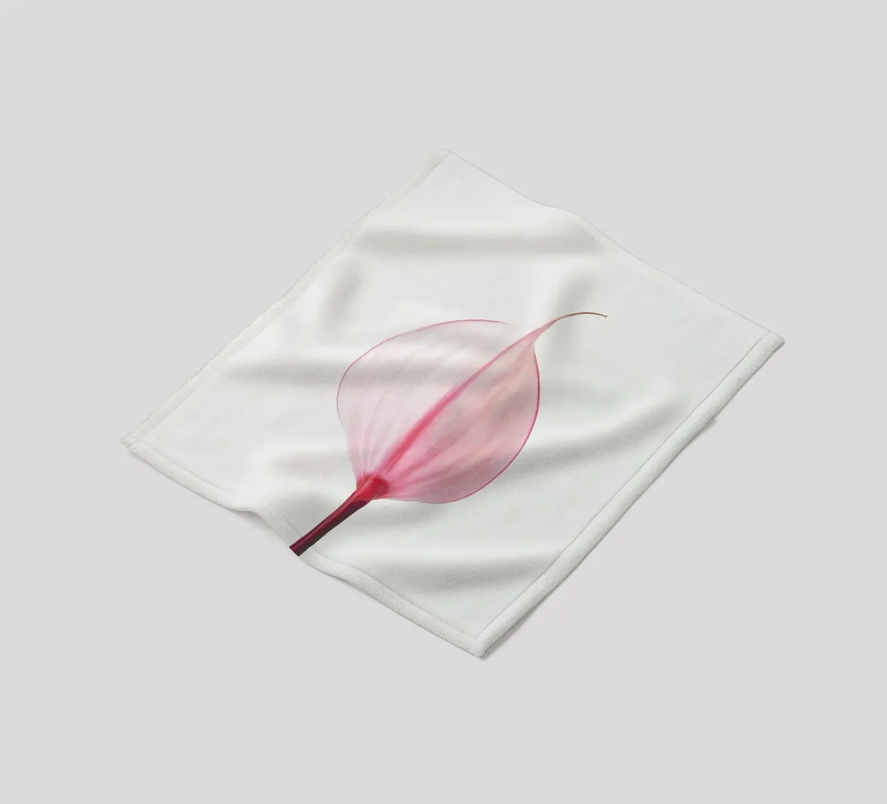 Pink Calla Lily II coperta in pile da Cassia Beck Photography
