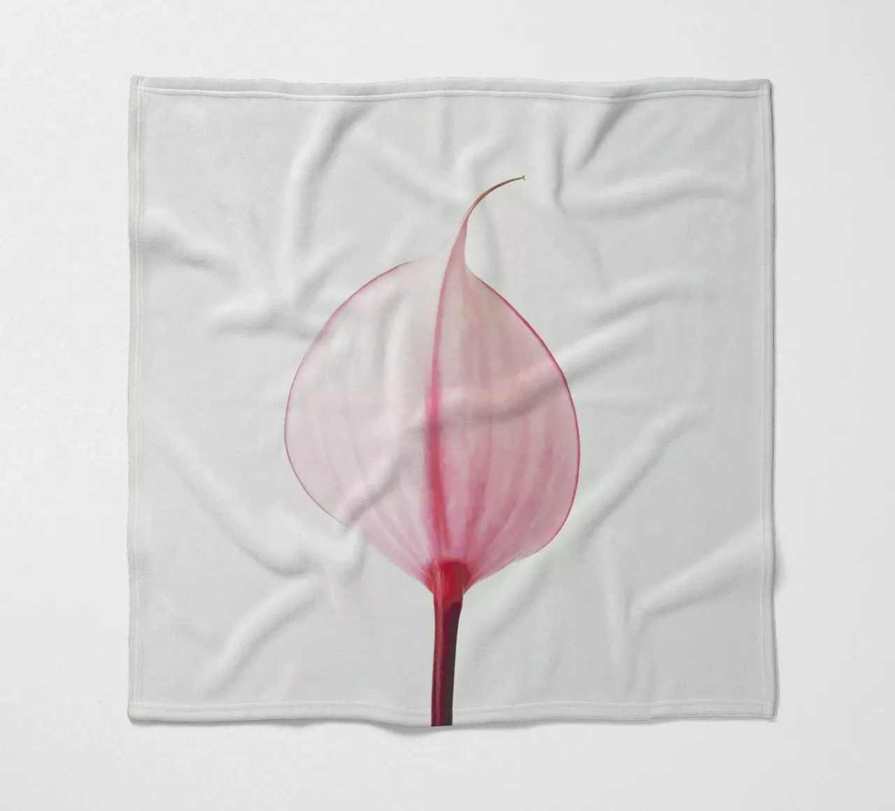Pink Calla Lily II coperta in pile da Cassia Beck Photography