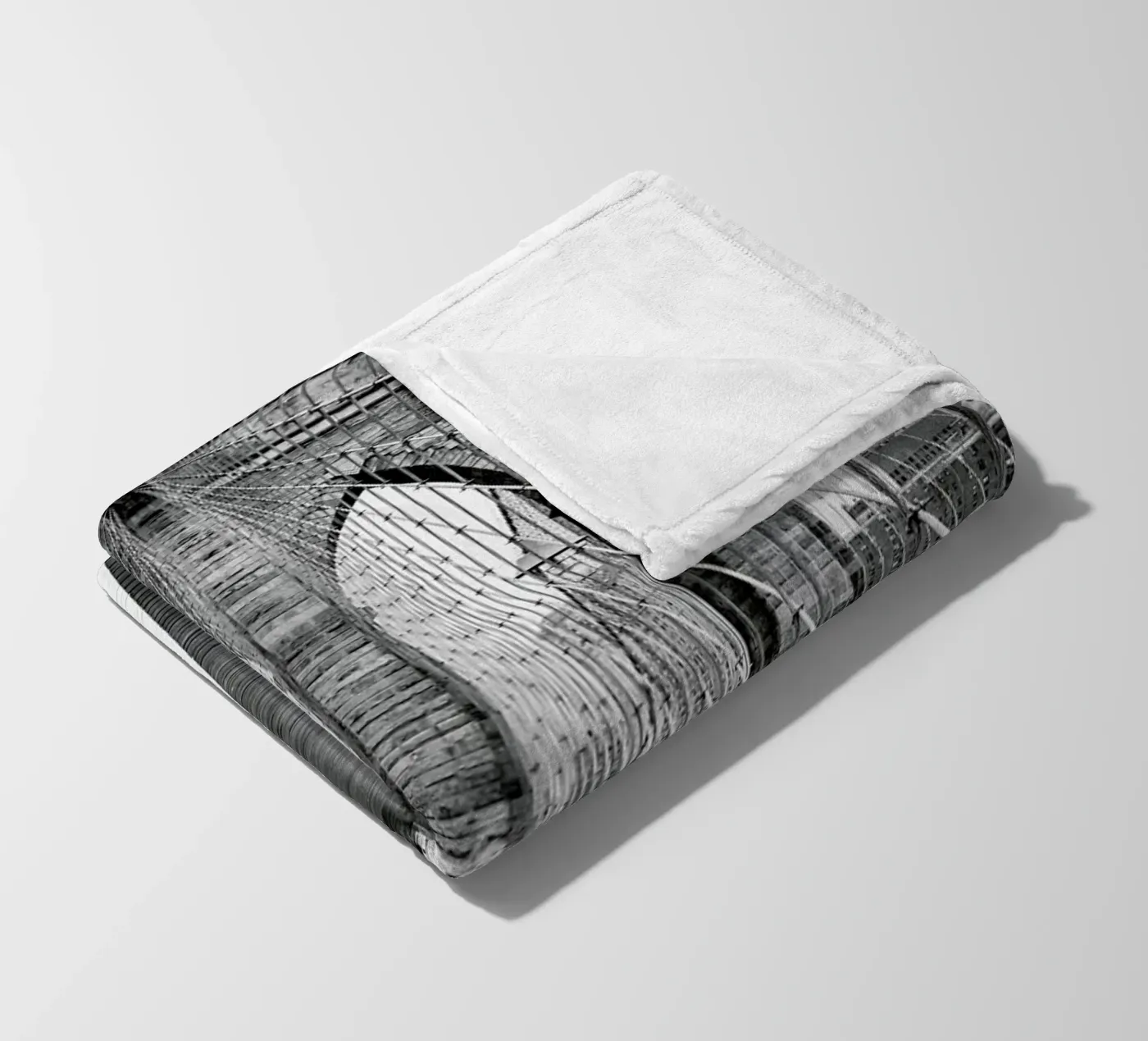 Brooklyn Bridge Fleecedecke von METROPOLIS