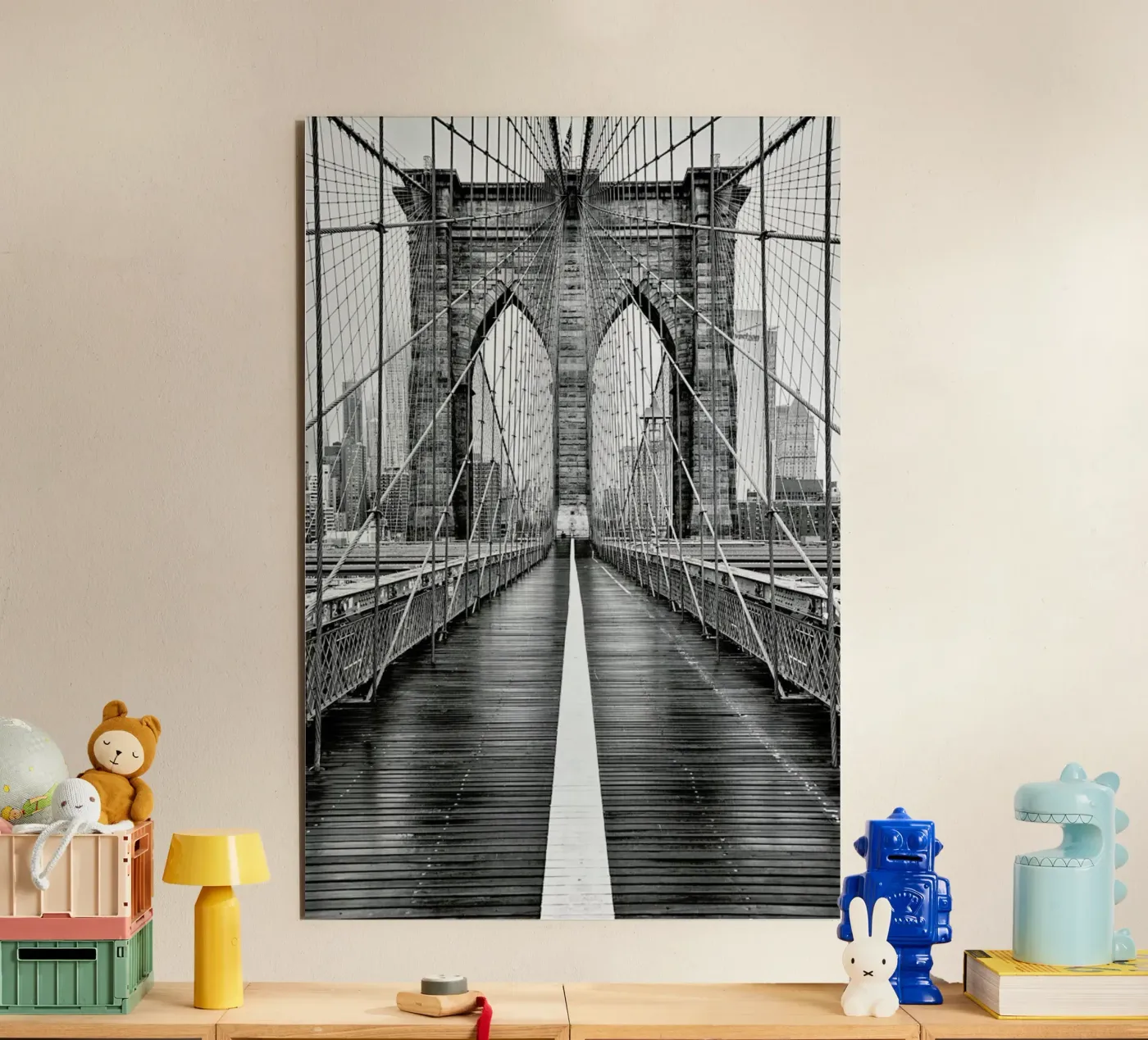 Brooklyn Bridge alluminio dibond da METROPOLIS