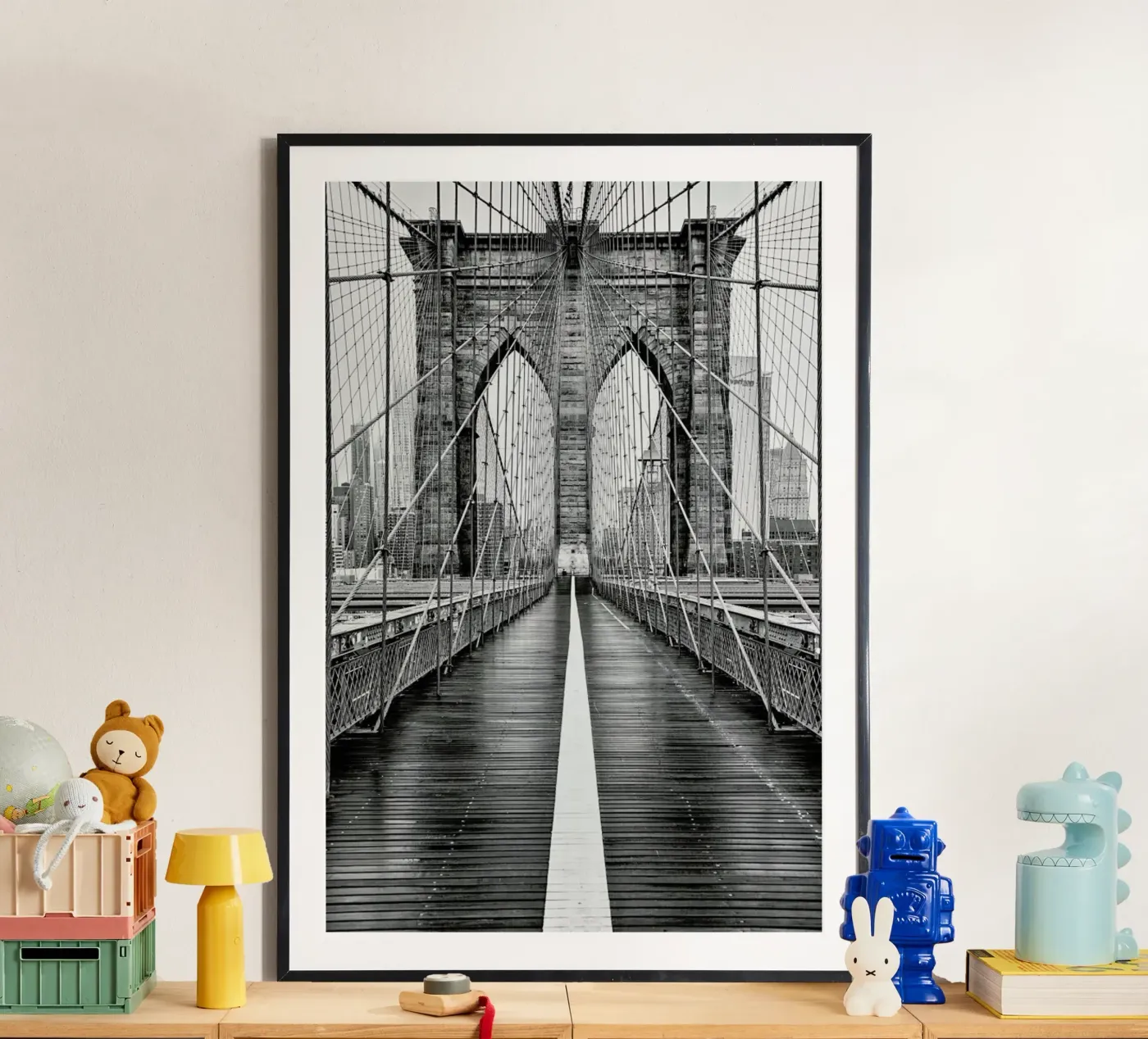 Brooklyn Bridge poster by METROPOLIS