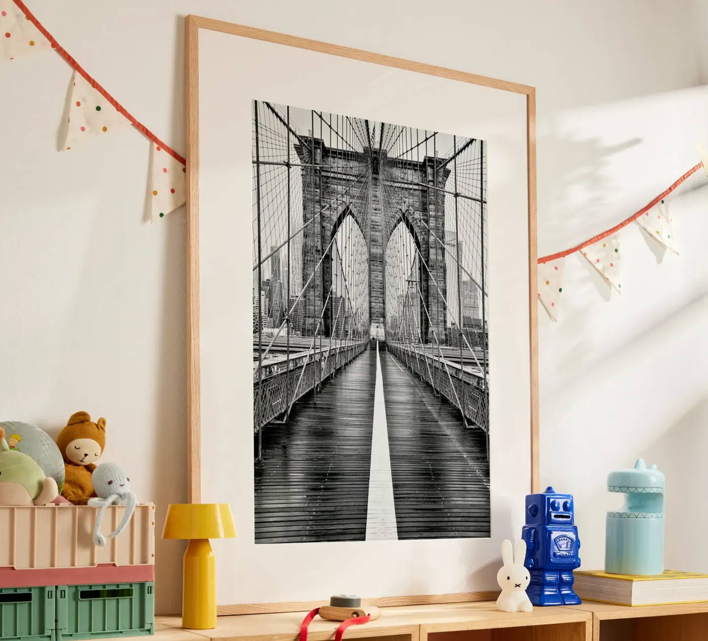 Brooklyn Bridge poster by METROPOLIS