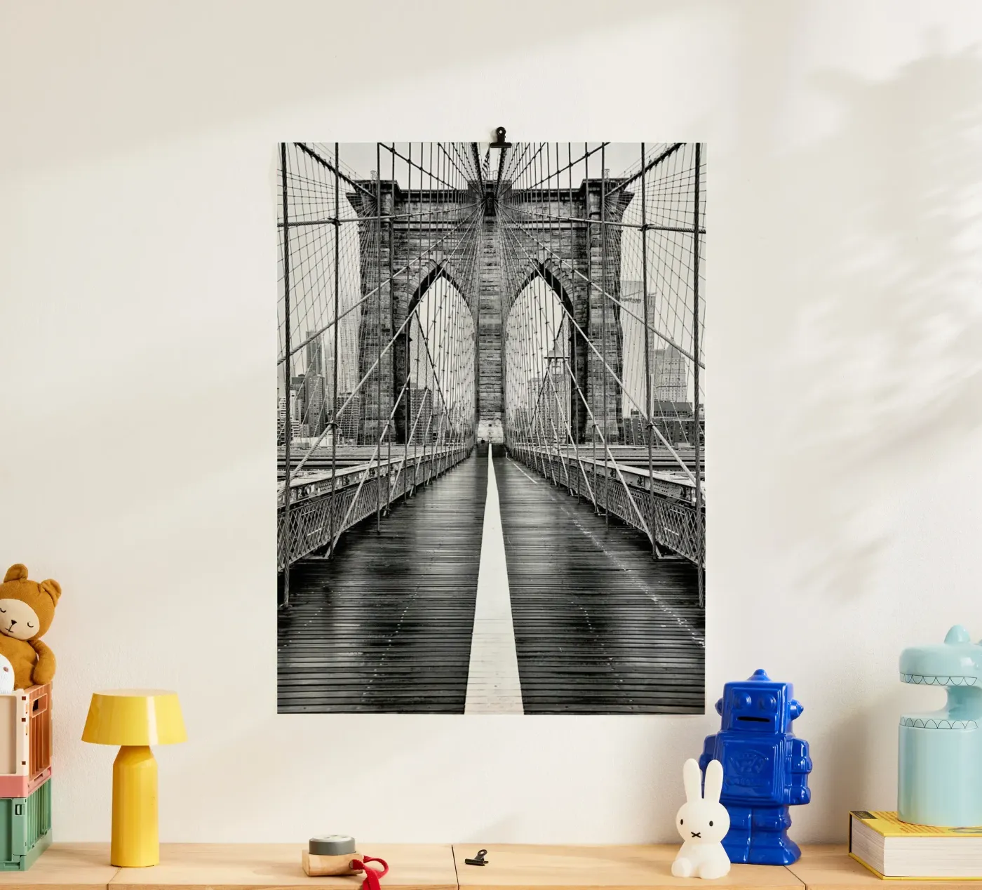 Brooklyn Bridge poster by METROPOLIS